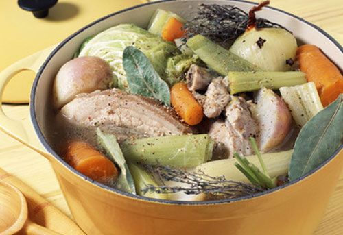 Potée d'agneau et saucisses,potee,agneau,saucisses